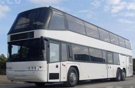 Divstāvu autobusa noma Jelgavā 67 69 70 72 75 sēdvietas