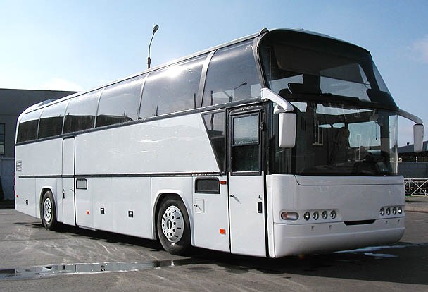 Autobusu īre Jelgavā Neoplan 50 vietas sēdvietas