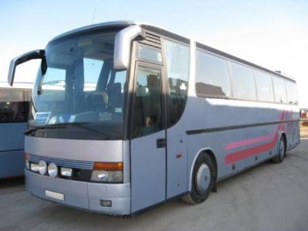 Autobusu noma Jelgavā Setra 44 49 50 55 sēdvietas 