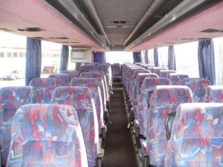 Autobusu noma Jelgavā Setra 44 49 50 55 sēdvietas