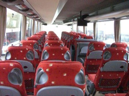 Autobusu noma Jelgavā 44 49 50 55 sēdvietas
