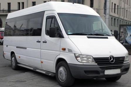 Mercedes Sprinter noma Jelgavā 14 17 19 20 sēdvietas